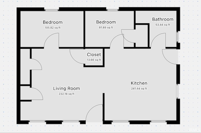 233 W 4th St, Greensburg, IN 47240 - view of layout