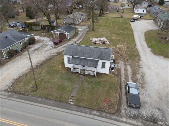 233 W 4th St, Greensburg, IN 47240 - aerial view with a residential view