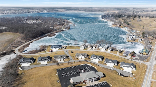 birds eye view of property featuring a residential view