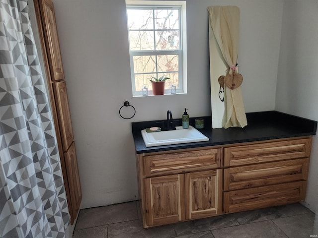 bathroom featuring a sink