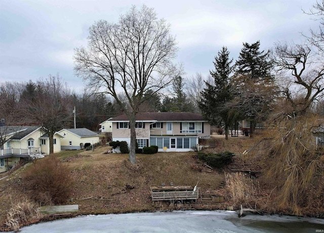 view of traditional-style home