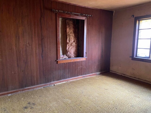 2524 Diefenbach Rd, Evansville, IN 47720 - spare room with wood walls and baseboards