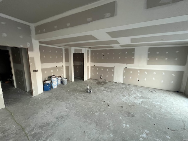 view of unfurnished living room