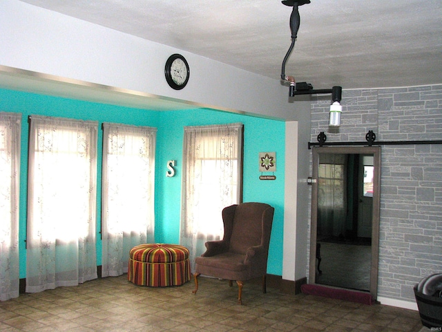 view of living area