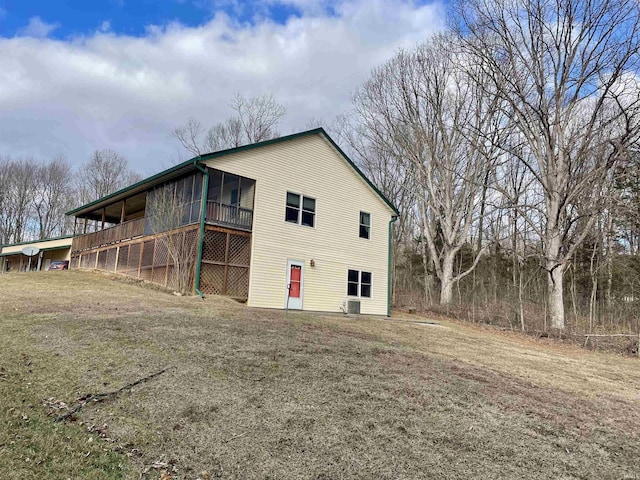 view of side of home