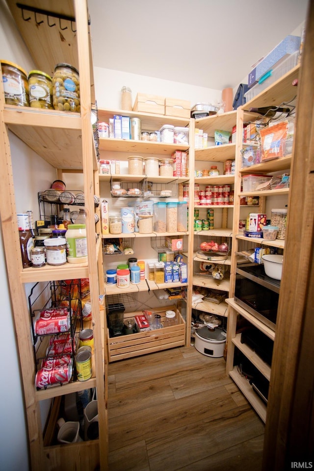 view of pantry