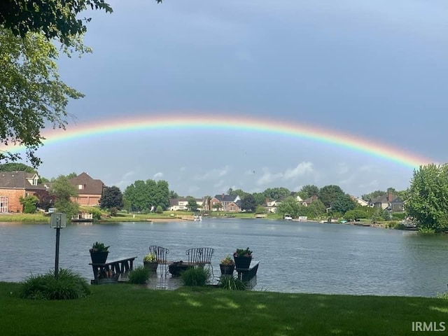 property view of water