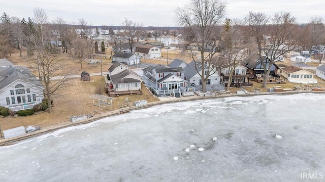 birds eye view of property featuring a residential view