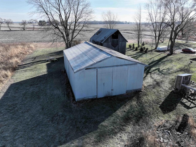 view of barn