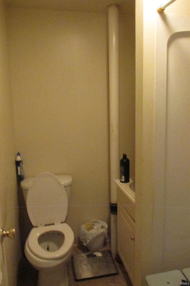 bathroom with toilet