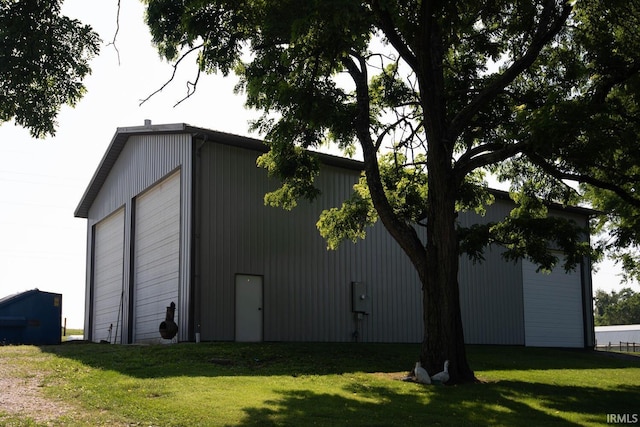 view of outbuilding featuring an outdoor structure