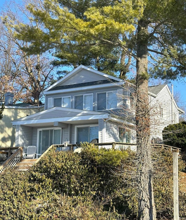 view of traditional-style house