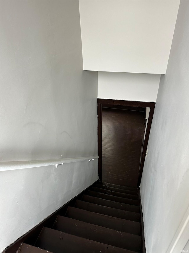 view of staircase