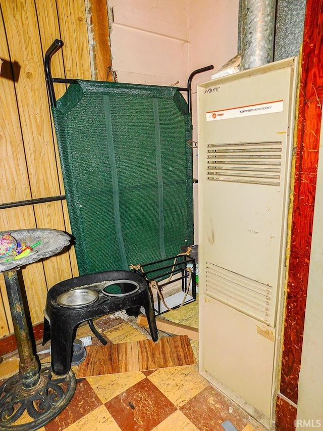 view of utility room