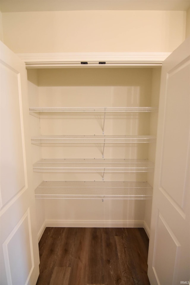 view of closet