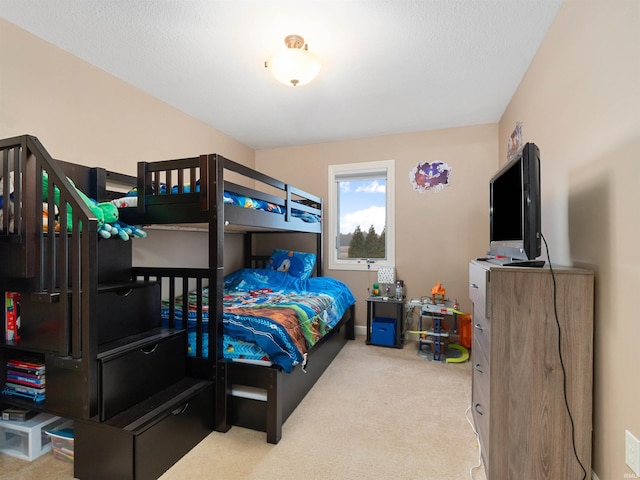 bedroom featuring carpet flooring