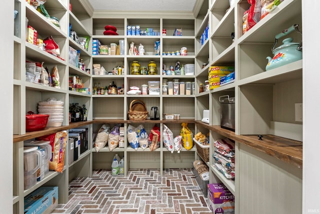 view of pantry