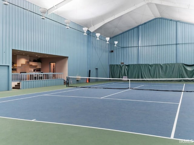 view of sport court