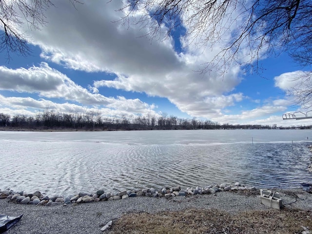 property view of water