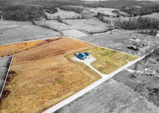 6889 N County Road 775 E, Grandview, IN 47615 - aerial view