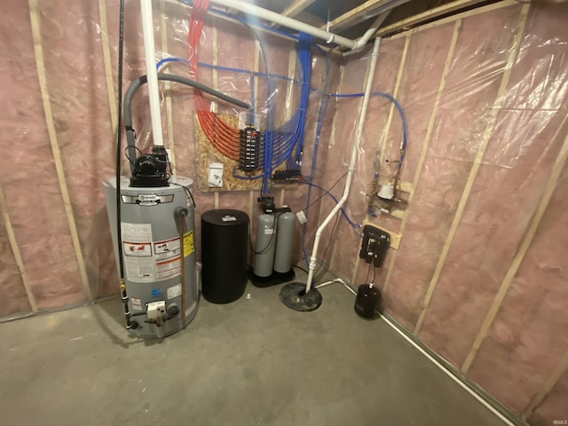 utilities with gas water heater