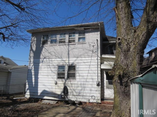 view of rear view of house