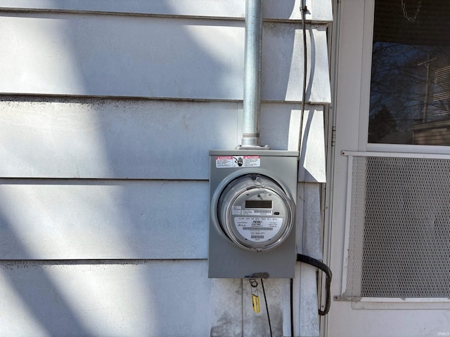 details with electric meter