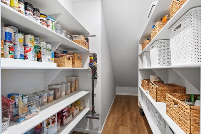 view of pantry