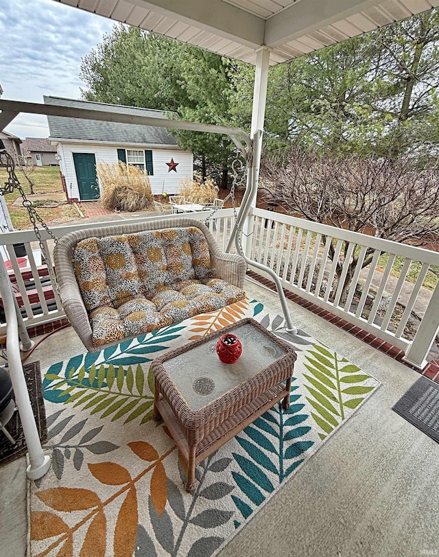 view of patio