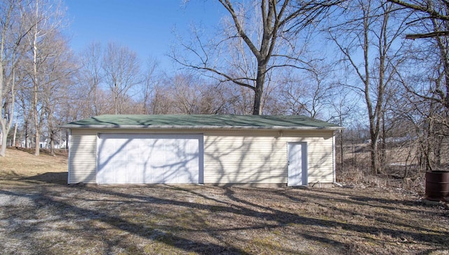 view of outbuilding with an outdoor structure