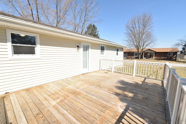 view of deck