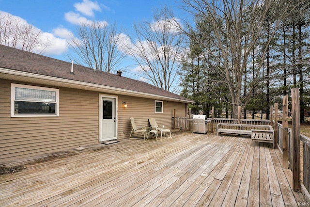 view of deck