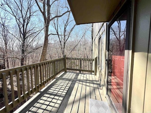 view of deck