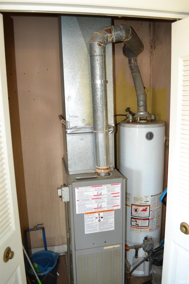 utilities with gas water heater