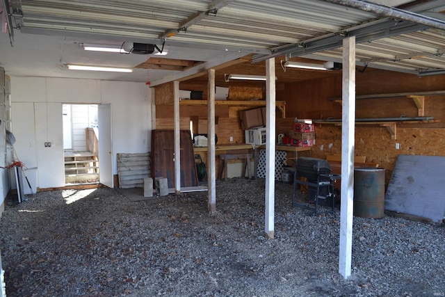 view of horse barn