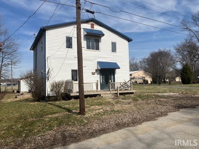 view of back of property