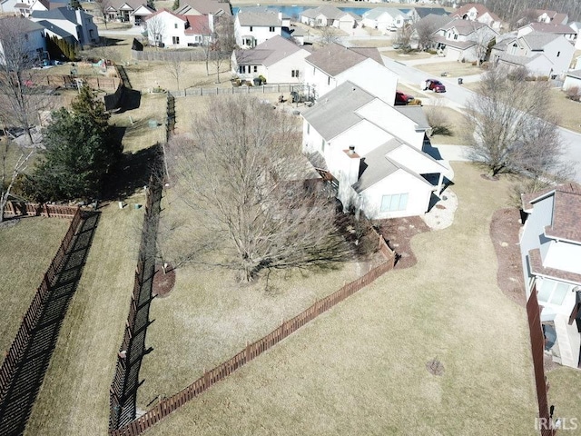 birds eye view of property featuring a residential view