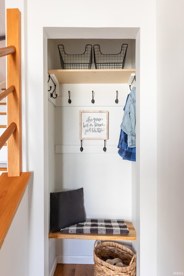 view of mudroom