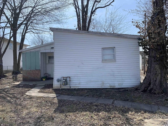 view of back of house