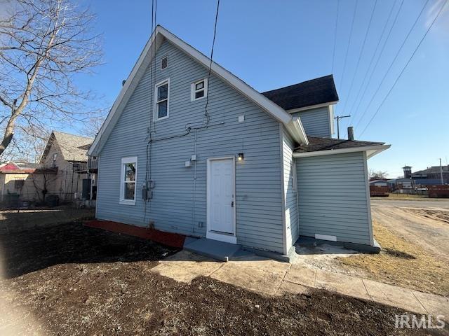 view of rear view of house