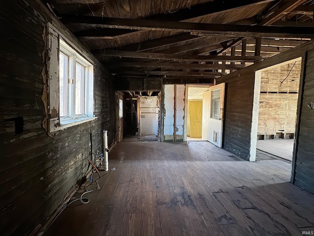 misc room featuring wood finished floors