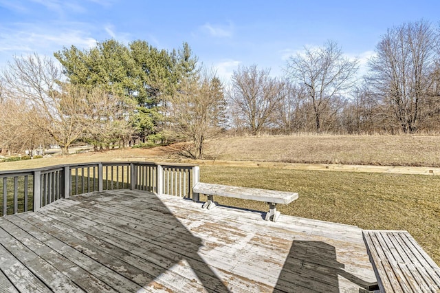 view of deck