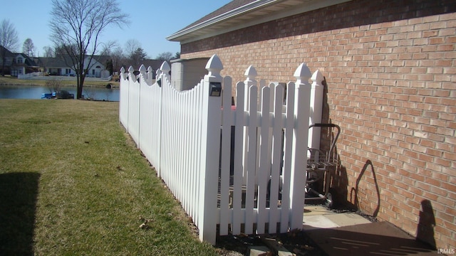 exterior details featuring brick siding