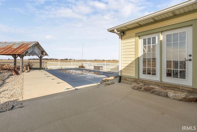 view of patio / terrace featuring a fenced backyard