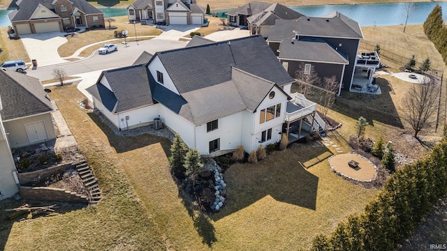 bird's eye view featuring a residential view