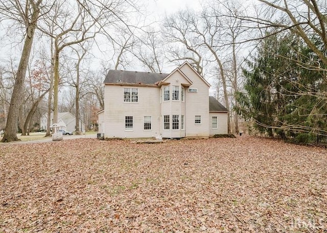 view of rear view of property