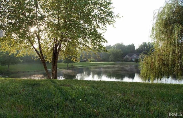 view of water feature