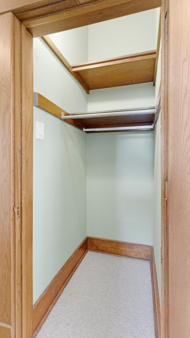 view of closet