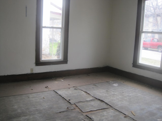 view of unfurnished room