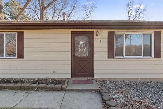 view of property entrance